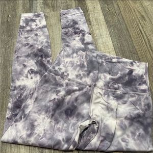 Lululemon tie dye leggings